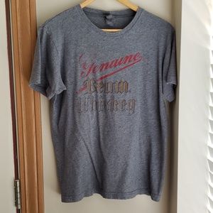 Vintage Genuine Beam Whiskey Tee.